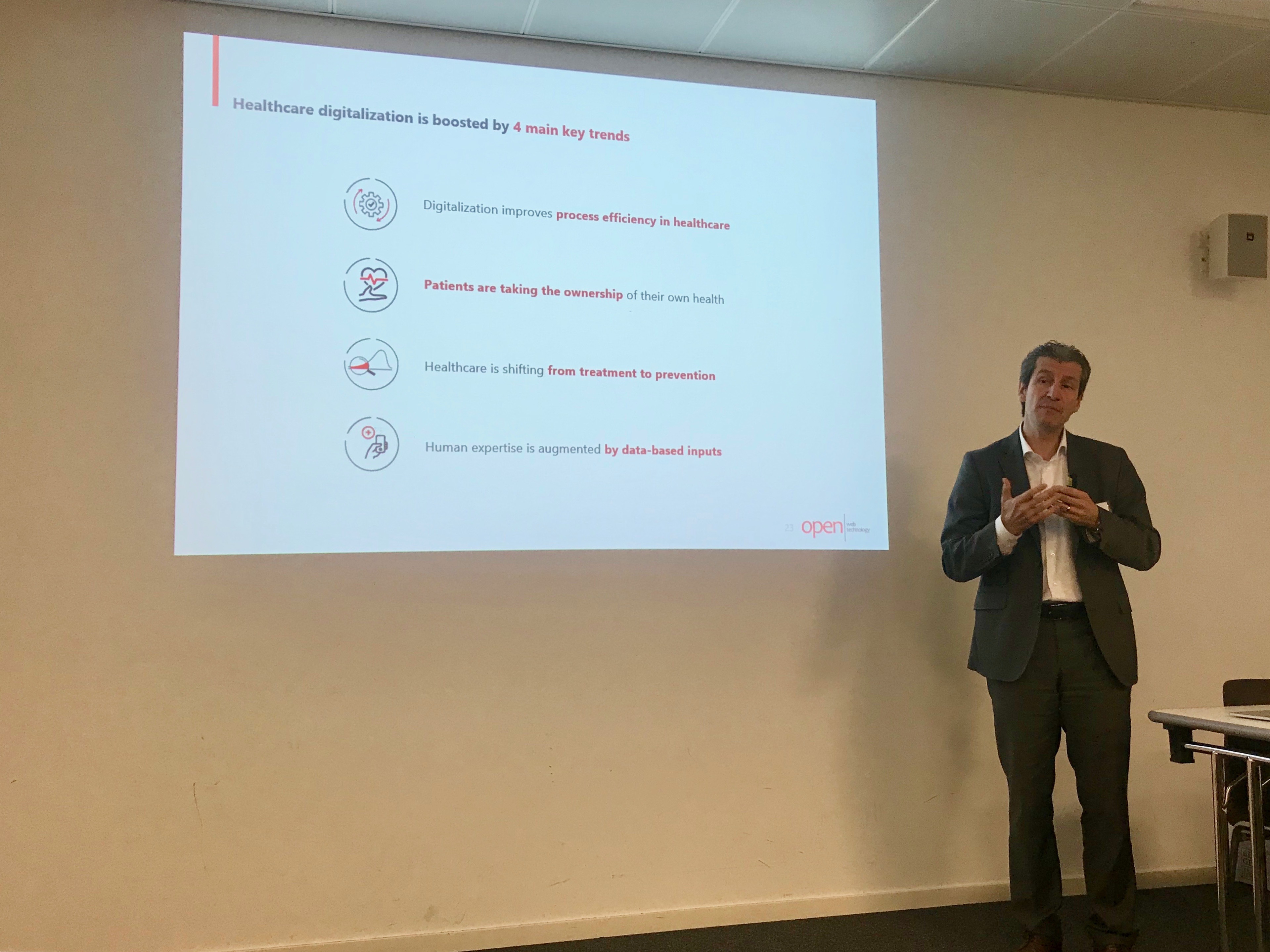 Cedric Debrunner on digital transformation in health