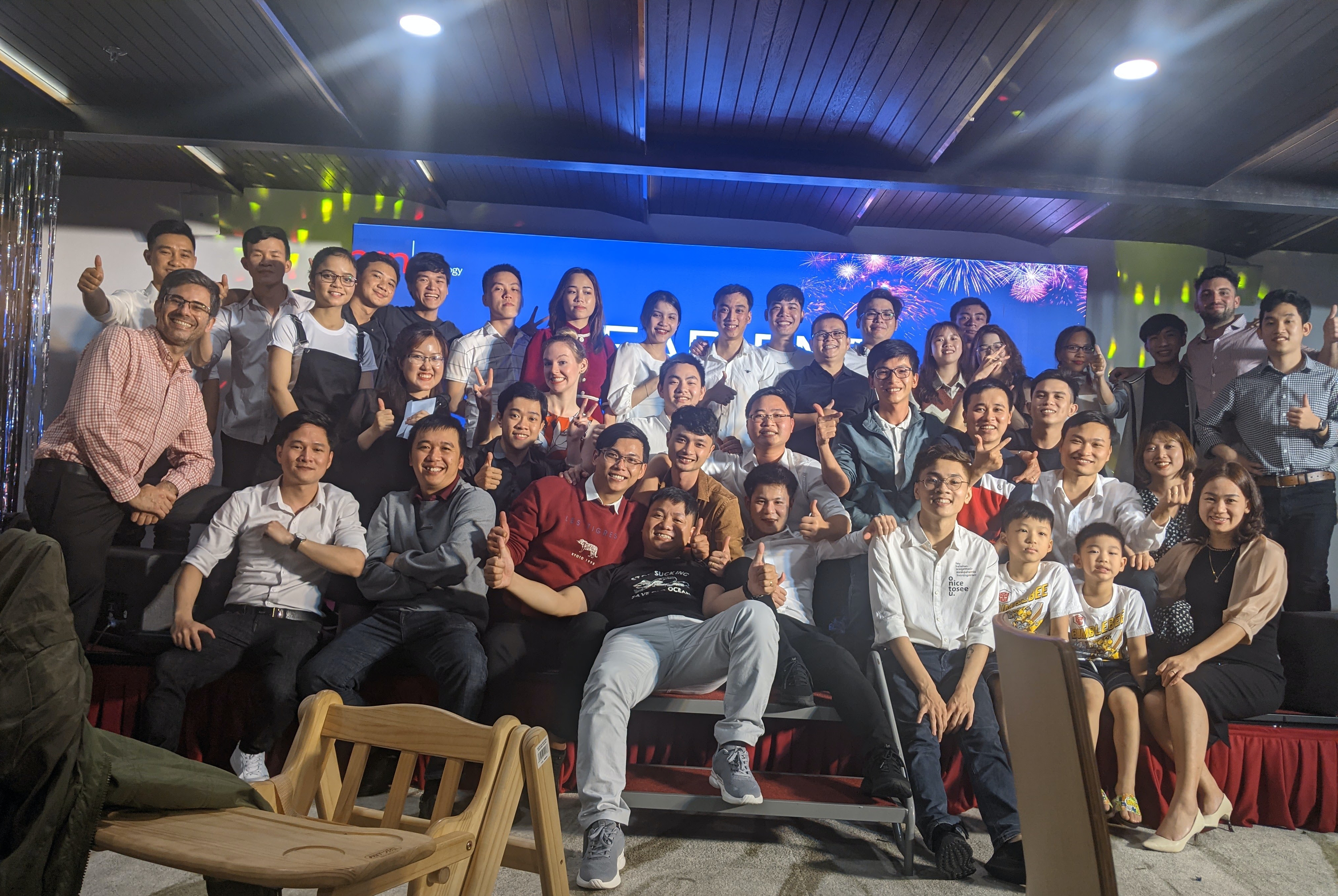 New year in our Da Nang office