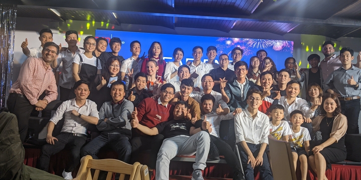 New year in our Da Nang office