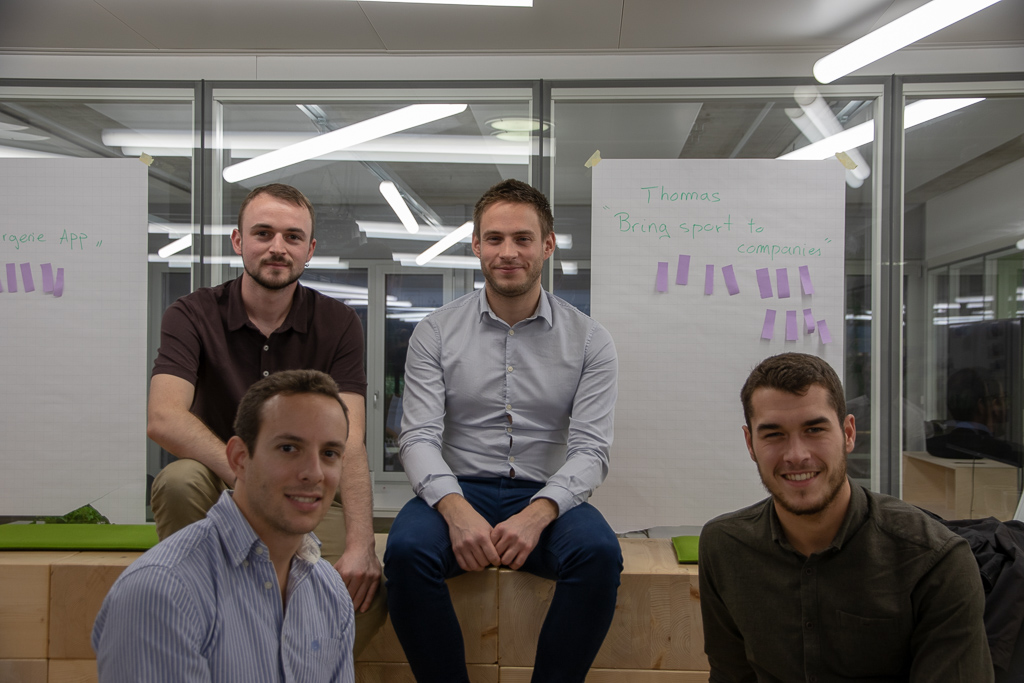 Team Sfit winners of startup stories