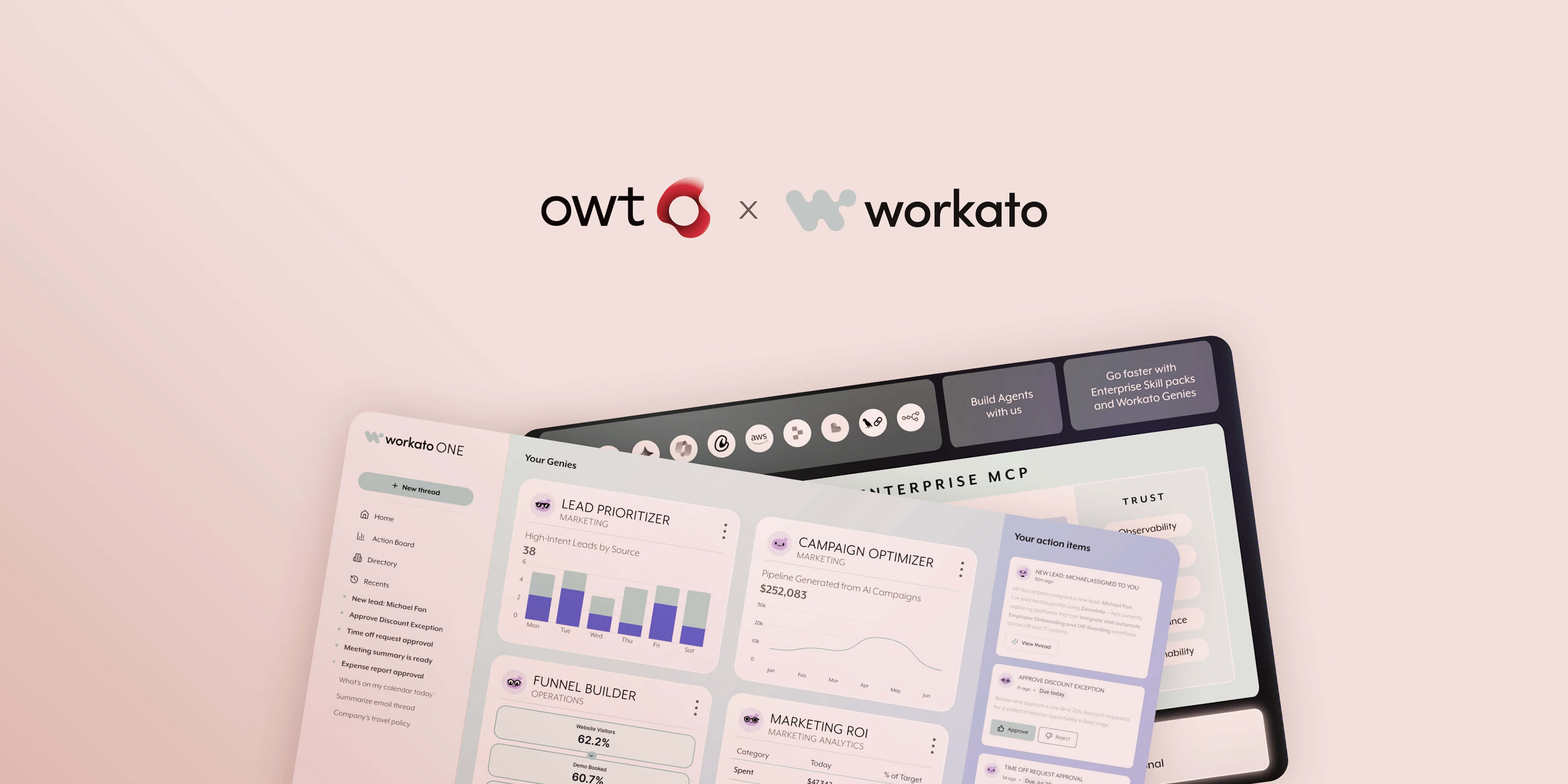 OWT et Workato s'associent pour apporter l'orchestration d'IA d'entreprise aux organisations suisses